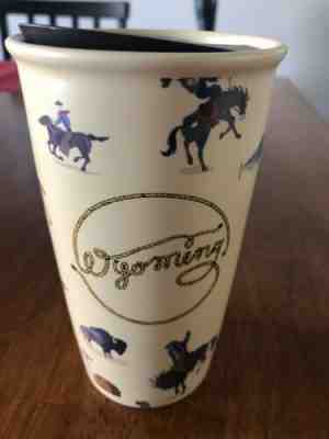 Starbucks Wyoming Coffee Cup New Rare