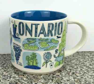 Starbucks Been There Series Ontario Canada Coffee Mug 2018 Cup 14oz  - Sold on eBay Apr, 9th 2019 for $17.95