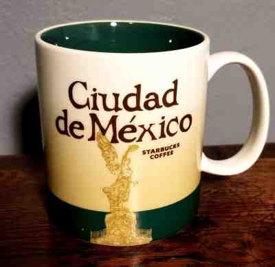 Starbucks Ceramic CIUDAD DE MEXICO 16 oz Mug 2016 "Collector Series"  FREE SHIP! - Sold on eBay Feb, 7th 2019 for $22.99
