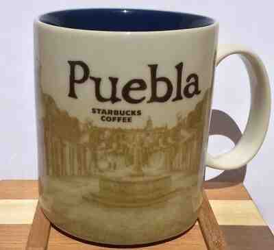 PUEBLA Starbucks Coffee Mexico Collector Global Icon City Mug Series - Sold on eBay Mar, 28th 2019 for $35.00