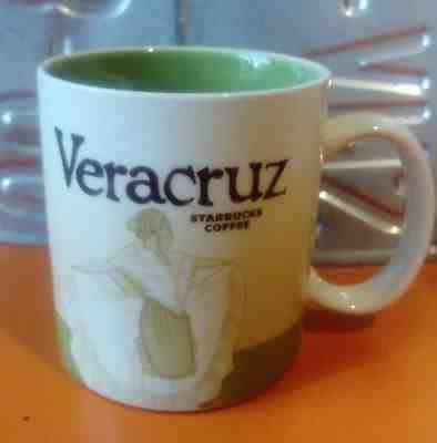 Mexico Starbucks Mug City Veracruz Hard To Find Mexican Sticker SKU Original - Sold on eBay Mar, 3rd 2019 for $27.49