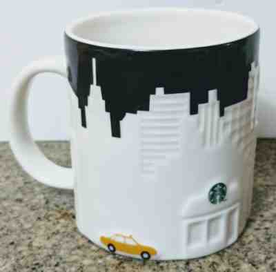 New Starbucks Coffee New York City Embossed TAXI Relief Mug  Series 2012 - Sold on eBay Apr, 23rd 2019 for $17.00