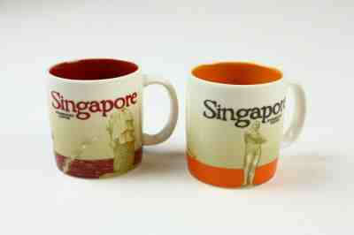 Starbucks SINGAPORE Coffee Espresso Mug set of 2, 3 oz RARE  - Sold on eBay Apr, 23rd 2019 for $29.99