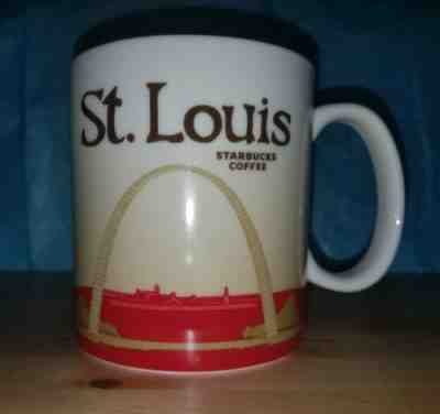 Starbucks Collector's Series Ceramic Coffee Mug -St. Louis - Discontinued - Sold on eBay Mar, 21st 2019 for $7.30
