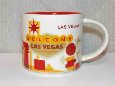 2017 STARBUCKS YOU ARE HERE LAS VEGAS 14 OZ. COFFEE TEA CUP MUG NICE - Sold on eBay Feb, 27th 2019 for $15.99