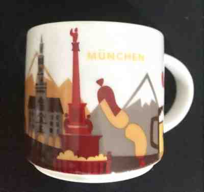 STARBUCKS You are Here Collectors Mug Cup: MUNCHEN ( Munich Germany ) 14 fl oz - Sold on eBay Apr, 23rd 2019 for $34.95