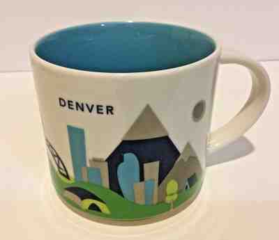 Starbucks Denver Colorado You are Here Collection Mug Cup Coffee Tea 2013 14oz. - Sold on eBay Apr, 24th 2019 for $14.95