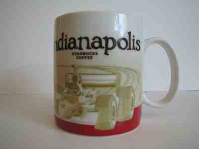 Starbucks Indianapolis Collectors Series Ceramic Coffee Mug 16 fl oz - Sold on eBay Apr, 23rd 2019 for $10.00