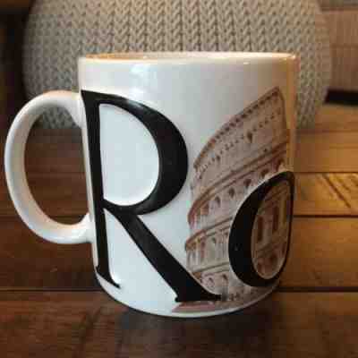 Starbucks ROMA La Dolce Vita Coffee Mug Italian Edition Barista 2002 Series - Sold on eBay Apr, 24th 2019 for $10.00
