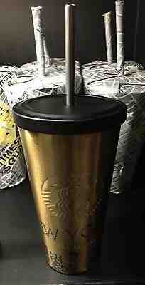 STARBUCKS NEW YORK NYC "TIME SQUARE" 16 Oz STEEL TRAVELER COLD CUP BRAND NEW!! - Sold on eBay Mar, 27th 2019 for $35.95