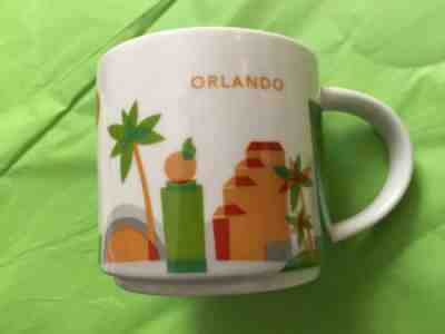 Starbucks Mug - You Are Here Collection - 2015 Orlando, Florida Style - Used - Sold on eBay Apr, 23rd 2019 for $8.00