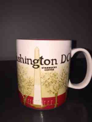 2011 Washington DC Starbucks Coffee Global Icon Ceramic Mug 16 oz - Sold on eBay Apr, 23rd 2019 for $14.00