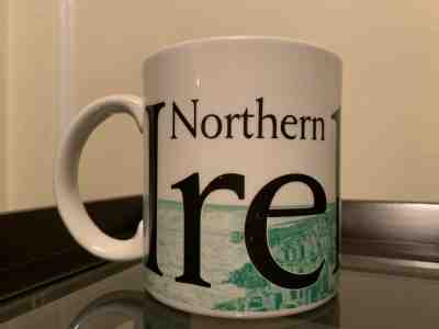 STARBUCKS NORTHERN IRELAND CITY MUG COLLECTION SERIES 2002 ENGLAND 24 oz  - Sold on eBay Mar, 2nd 2019 for $5.90