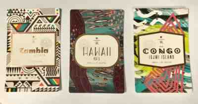 ++ 3 STARBUCKS Reserve 2018 New Collection Coffee Taster Single Card Lot Rare 2 - Sold on eBay Feb, 26th 2019 for $0.99