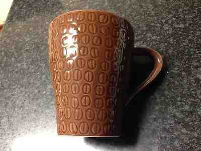 STARBUCKS MUG-2008 DESIGN HOUSE STOCKHOLM-12 OZ-BROWN COFFEE BEAN - Sold on eBay Apr, 24th 2019 for $3.75