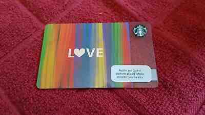 VVHTF! STARBUCKS Philippines Valentine LOVE Gift Card PIN EXPOSED US Seller - Sold on eBay Apr, 23rd 2019 for $5.88