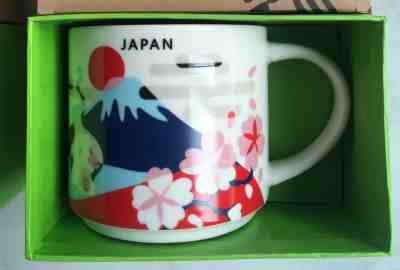 Discount! Starbucks Japan Mug Cup, You are here YAH City Tokyo Display Sample - Sold on eBay Apr, 17th 2019 for $34.99