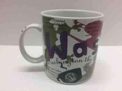 Starbucks State of Bean Series Coffee Mug Washington 1997 Ceramic Cup 20oz Large - Sold on eBay Apr, 23rd 2019 for $17.95
