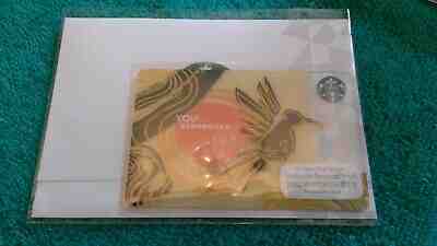 NEW! STARBUCKS Japan TOHOKU You & Starbucks 2019 Gift Card w/Sleeve US Seller - Sold on eBay Apr, 23rd 2019 for $5.69