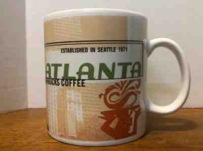 STARBUCKS Coffee 1999 ATLANTA City Mug 20 OZ FREE SHIPPING!! - Sold on eBay Jan, 25th 2019 for $12.50