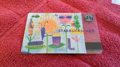 2003 SOLID No Peeling -- Starbucks BUGS Gift Card Light Use Near MINT Shines  - Sold on eBay Apr, 23rd 2019 for $6.94