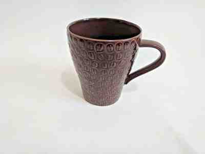 Coffee Beans Embossed Coffee Cup Mug by Starbucks 2008 Design House Stockholm - Sold on eBay Apr, 23rd 2019 for $10.95