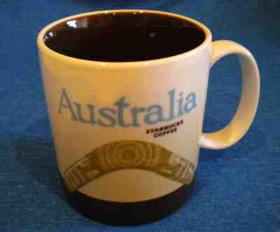 Starbucks Coffee Collector Series Global Australia City Mug~ 2009 ~ 16 Fluid Oz - Sold on eBay Apr, 23rd 2019 for $33.00
