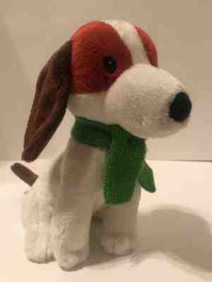 Starbucks COFFEE Christmas Plush Beagle Dog 2011 Holiday Starbucks Collection  - Sold on eBay Apr, 23rd 2019 for $10.99