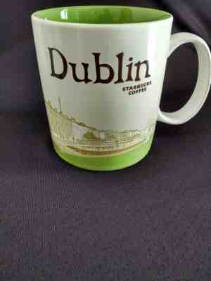 STARBUCKS DUBLIN IRELAND UK 2016 SERIES COFFEE MUG 16 OZ CUP IRISH NEW IN BOX - Sold on eBay Apr, 23rd 2019 for $22.50