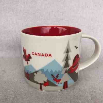 2016 STARBUCKS YOU ARE HERE collection CANADA coffee cup mug 14 oz NEW - Sold on eBay Apr, 11th 2019 for $10.26