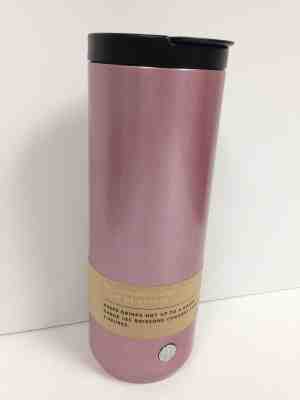 Starbucks Vacuum - Insulated Pink Sparkle  Tumbler Stainless Steel 16oz /473 New - Sold on eBay Apr, 22nd 2019 for $25.00
