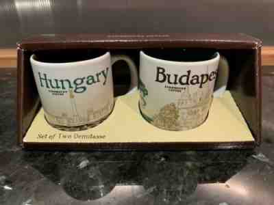 Starbucks Hungary & Budapest Set of demitasse 3 oz Mugs - Sold on eBay Mar, 28th 2019 for $18.00