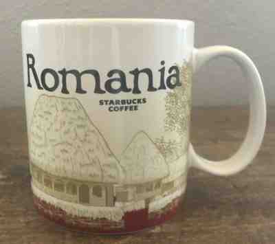 Starbucks Romania Global Icon Collector Series City Coffee Tea Mug 16 oz - Sold on eBay Mar, 29th 2019 for $20.00