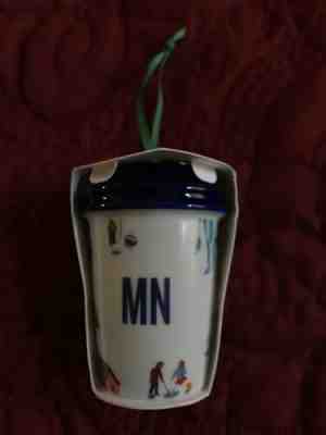Starbucks Ornament, State of Minnesota 2017, Cold Cup, NIP - Sold on eBay Apr, 28th 2019 for $28.00