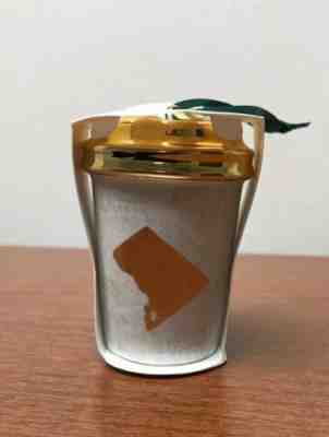 Starbucks WASHINGTON DC  Holiday Christmas State Mug Ornament 2017 NEW D.C.  - Sold on eBay Apr, 26th 2019 for $7.00