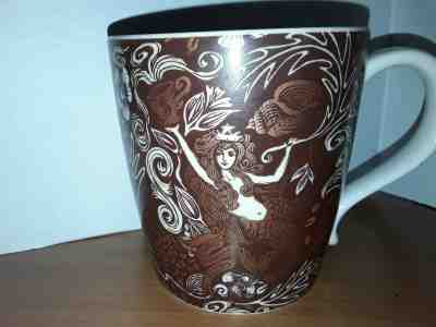 Starbucks Anniversary Coffee Siren Copper 2009 New Bone China Collectible Mug - Sold on eBay Apr, 24th 2019 for $15.00