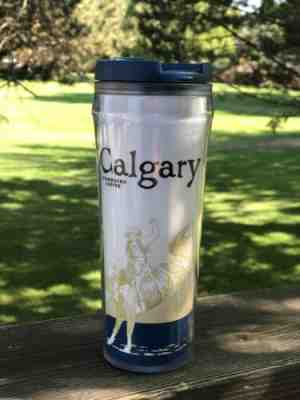 Starbucks Calgary Travel Tumbler Global Icon Stampede Rodeo 2009 - Sold on eBay May, 9th 2019 for $8.00