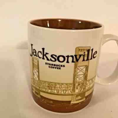 2009 Starbucks Jacksonville Global Icon Collector Series Mug Cup 16 oz - Sold on eBay May, 8th 2019 for $50.00