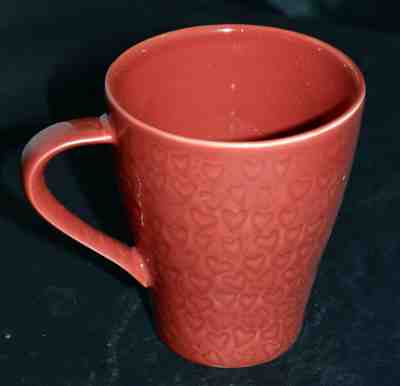Starbucks Design House Stockholm 2009 Red Heart Valentine Coffee Mug Cup 12 Oz - Sold on eBay May, 7th 2019 for $9.99