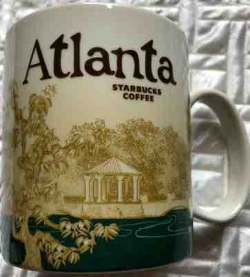 STARBUCKS 2009 ATLANTA GA Global Icon Collector Series City Coffee Mug 16 oz - Sold on eBay May, 6th 2019 for $16.00