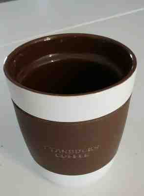 Starbucks Mug white And Brown 12 Oz Good Condition 2009 - Sold on eBay May, 5th 2019 for $8.00