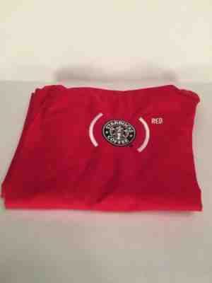 NEW, Red Starbucks Coffee (RED) Barista Apron 2009, MINT CONDITION - Sold on eBay May, 5th 2019 for $39.99
