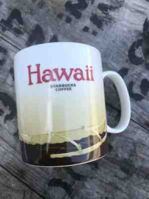 STARBUCKS Hawaii Coffee Mug 2009 Collector Series 16 oz - Sold on eBay May, 5th 2019 for $22.00