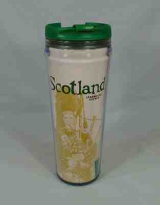 Starbucks Coffee Travel Mug Tumblrt Cup Scotland Bagpiper 12 oz c 2009 - Sold on eBay May, 4th 2019 for $8.95