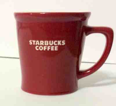 Starbucks 16 oz Red Coffee Mug - New Bone China - 2009 - Sold on eBay May, 3rd 2019 for $13.50