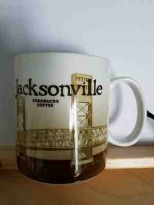 2009 Starbucks Jacksonville Global Icon Collector Series Mug Cup 16oz - Sold on eBay Apr, 30th 2019 for $59.99