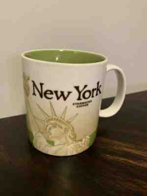 2009 Starbucks New York Statue Of Liberty Collector Coffee Mug - Sold on eBay Apr, 30th 2019 for $38.87