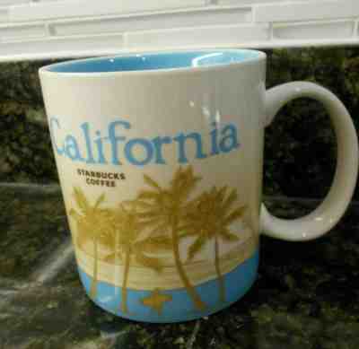 Starbucks California Collector Series Coffee Mug 16oz Cup 2009  - Sold on eBay Apr, 30th 2019 for $9.99