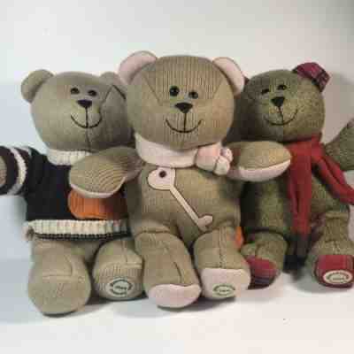 Collectible Starbucks Barista Bears 2009/2010 Great Condition Lot of 3 - Sold on eBay Apr, 29th 2019 for $8.50