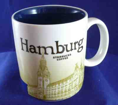 Starbucks Hamburg Germany City Global Icon Series 2009 Coffee Mug 16oz Cup - Sold on eBay Apr, 29th 2019 for $35.00